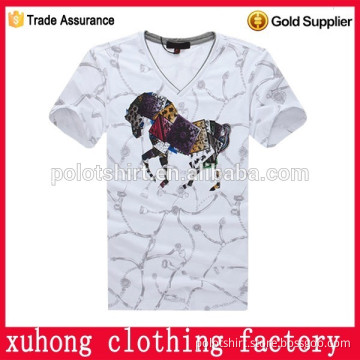 Custom manufacture 100%Cotton Printed Lowest Price Plain T Shirt